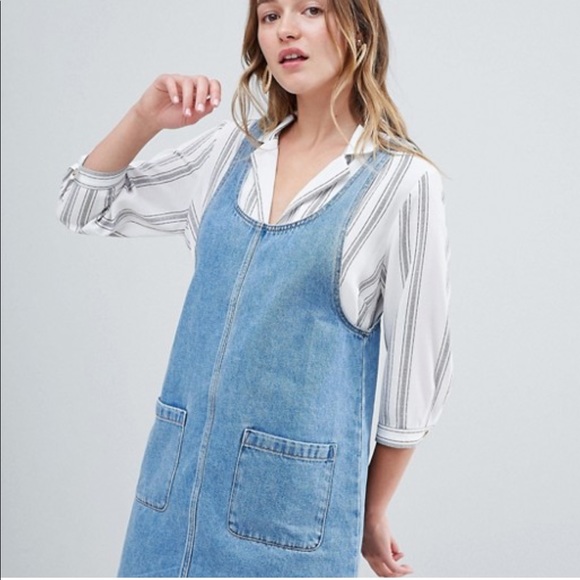 denim dress monki